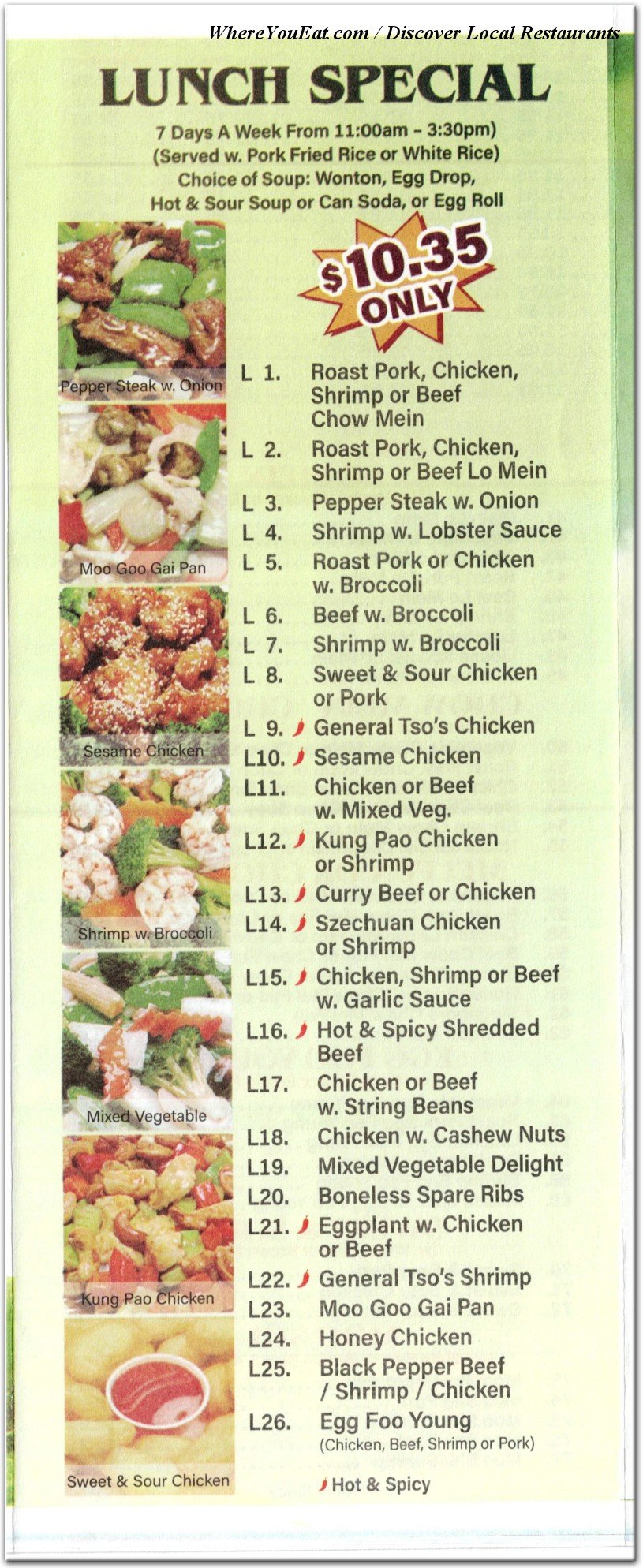 menu 6